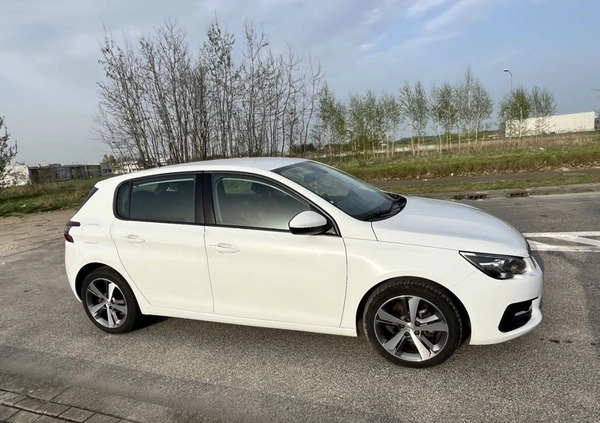 Peugeot 308 cena 48500 przebieg: 98000, rok produkcji 2018 z Iława małe 106